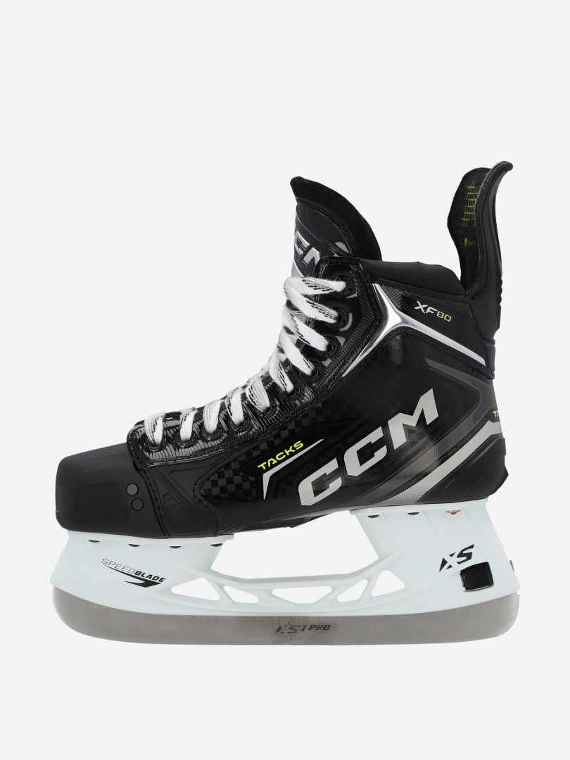 Коньки хоккейные детские CCM Tacks XF 80 INT, Черный