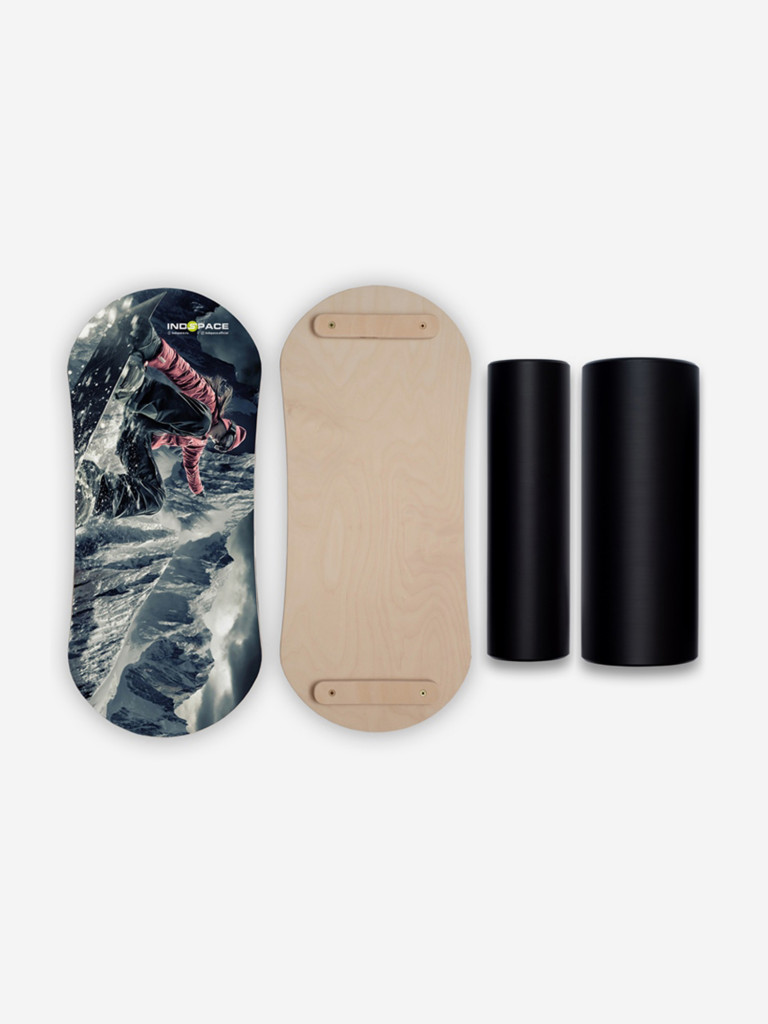 Баланс борд IndSpace SNOWBOARD + 2 ролика