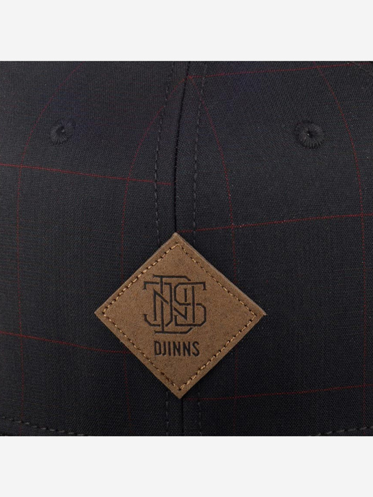 Бейсболка с прямым козырьком DJINNS 6P SB Glencheck