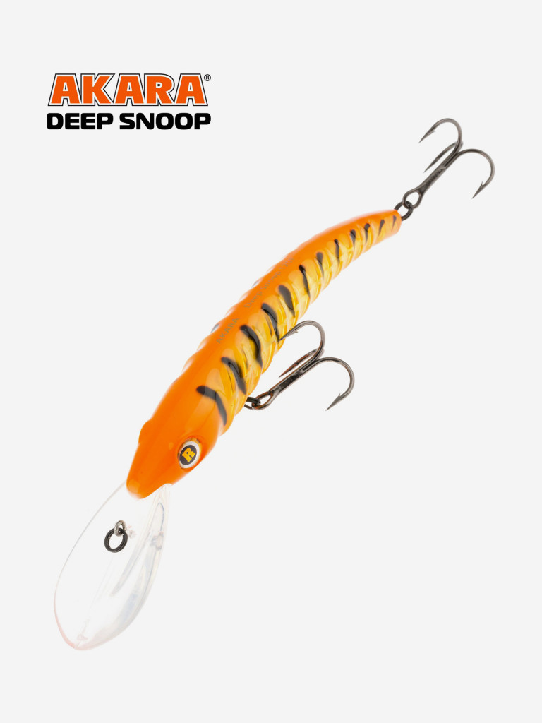 Воблер Akara Deep Snoop 120F минноу плавающий для троллинга на щуку, судака, сома 20гр A53