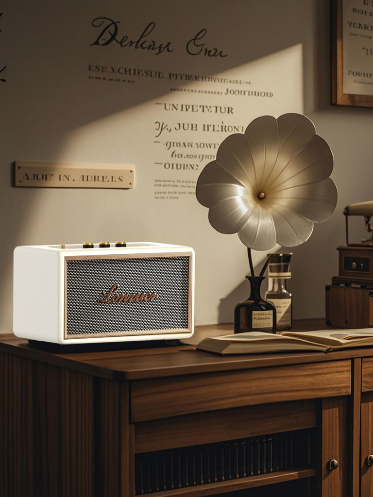 Беспроводная портативная колонка BukaTech Lonzuer Dream White, 60 Вт