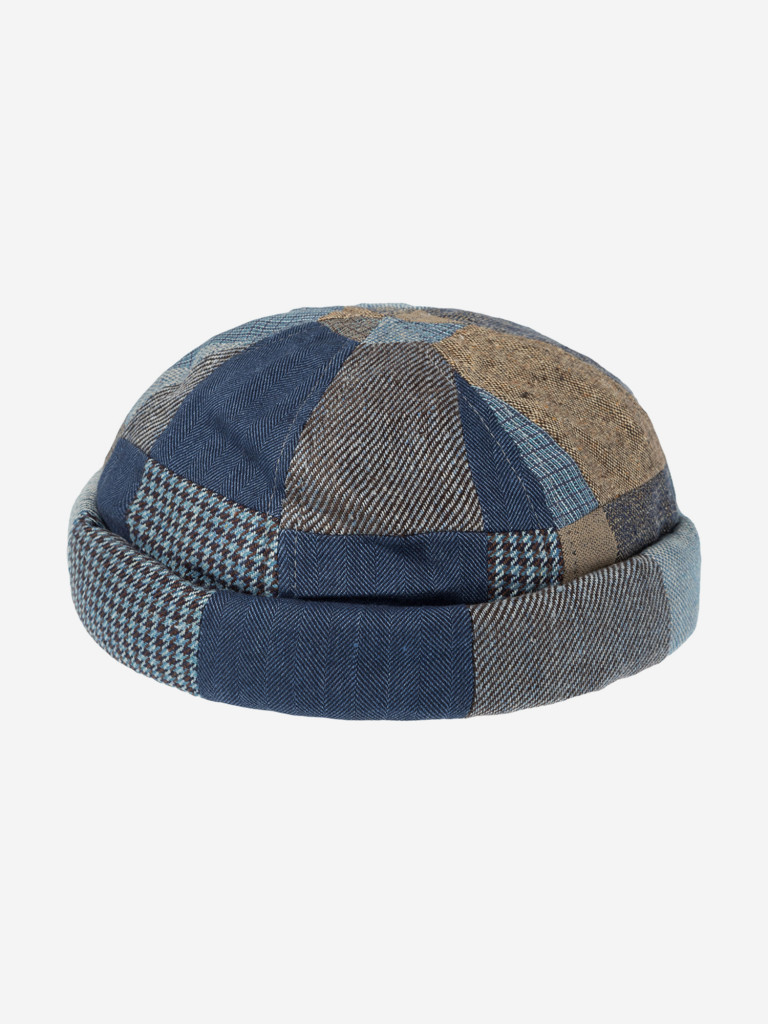 Шапка докер STETSON 8823906 DOCKER PATCHWORK (синий)