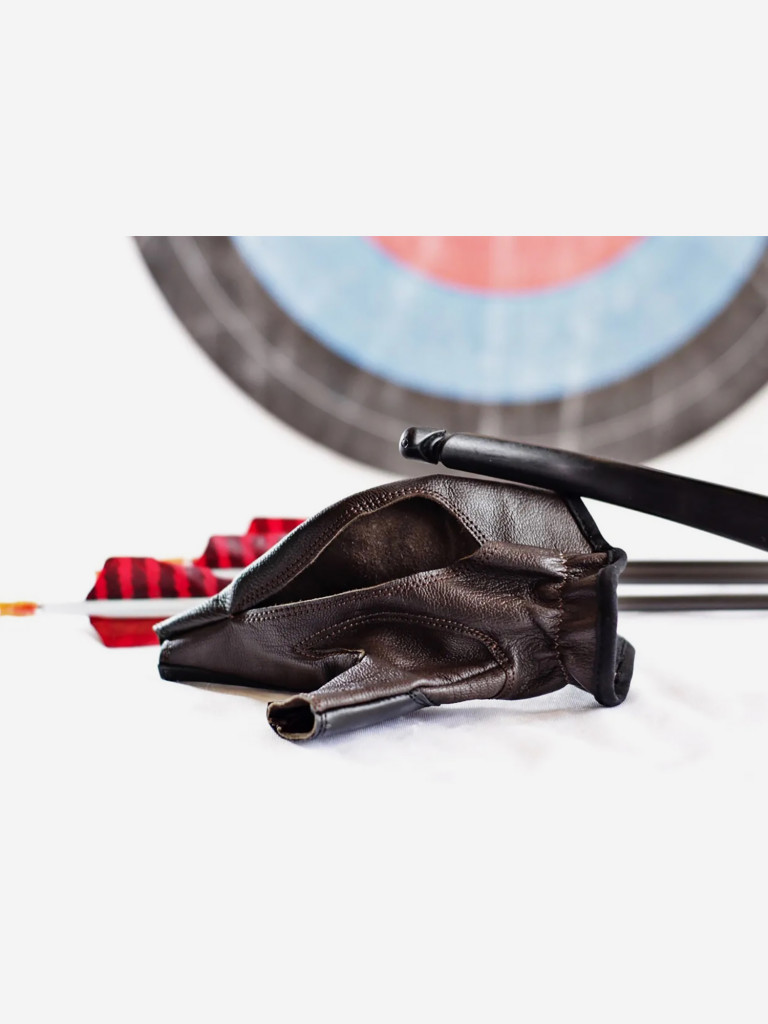 Перчатка для упора Centershot (кожа) XL