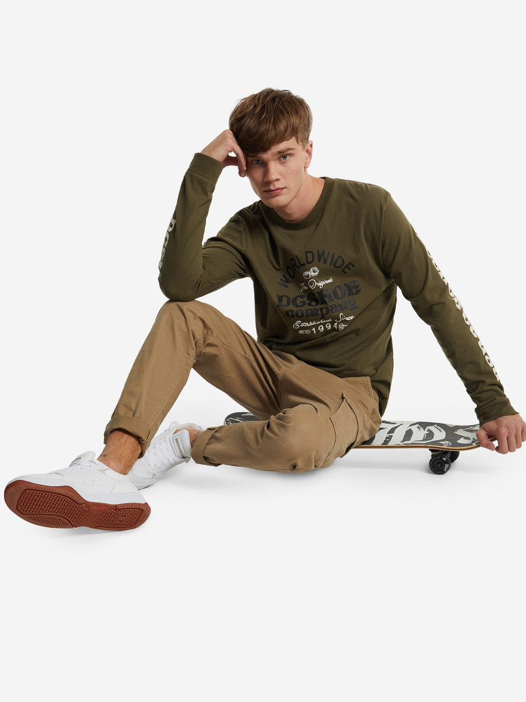Лонгслив мужской DC Shoes Higher Rank