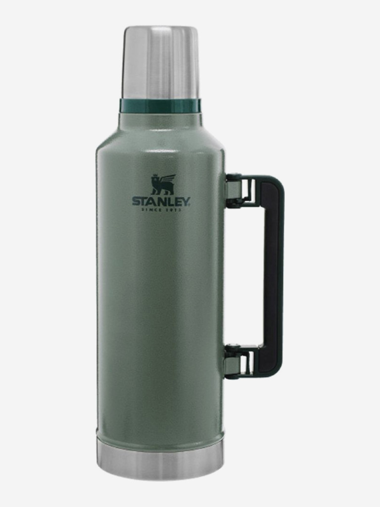 Термос Stanley Classic, 2,3 литра, темно-зеленый