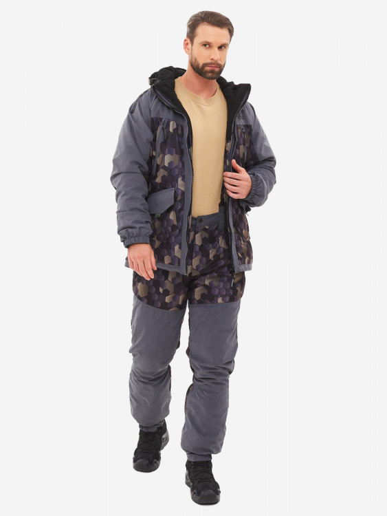 Костюм мужской Huntsman Горка-Люкс, демисезонный мембранный, для охоты и рыбалки