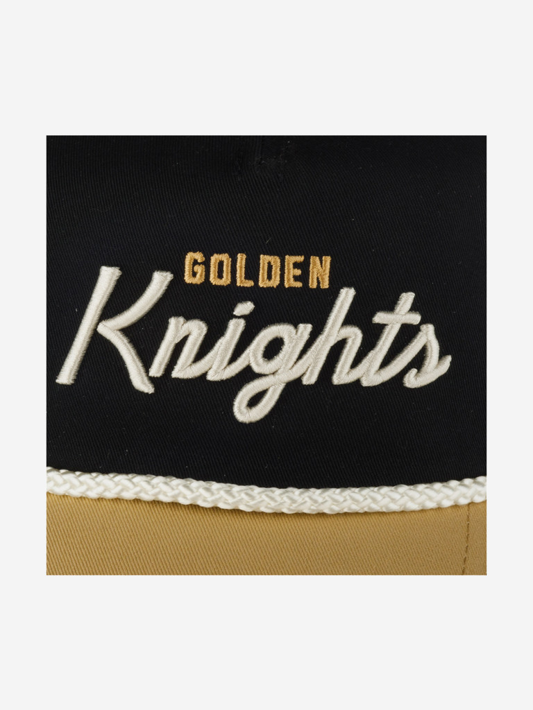 Бейсболка AMERICAN NEEDLE 23008A-VGK Vegas Golden Knights Roscoe NHL (черный)