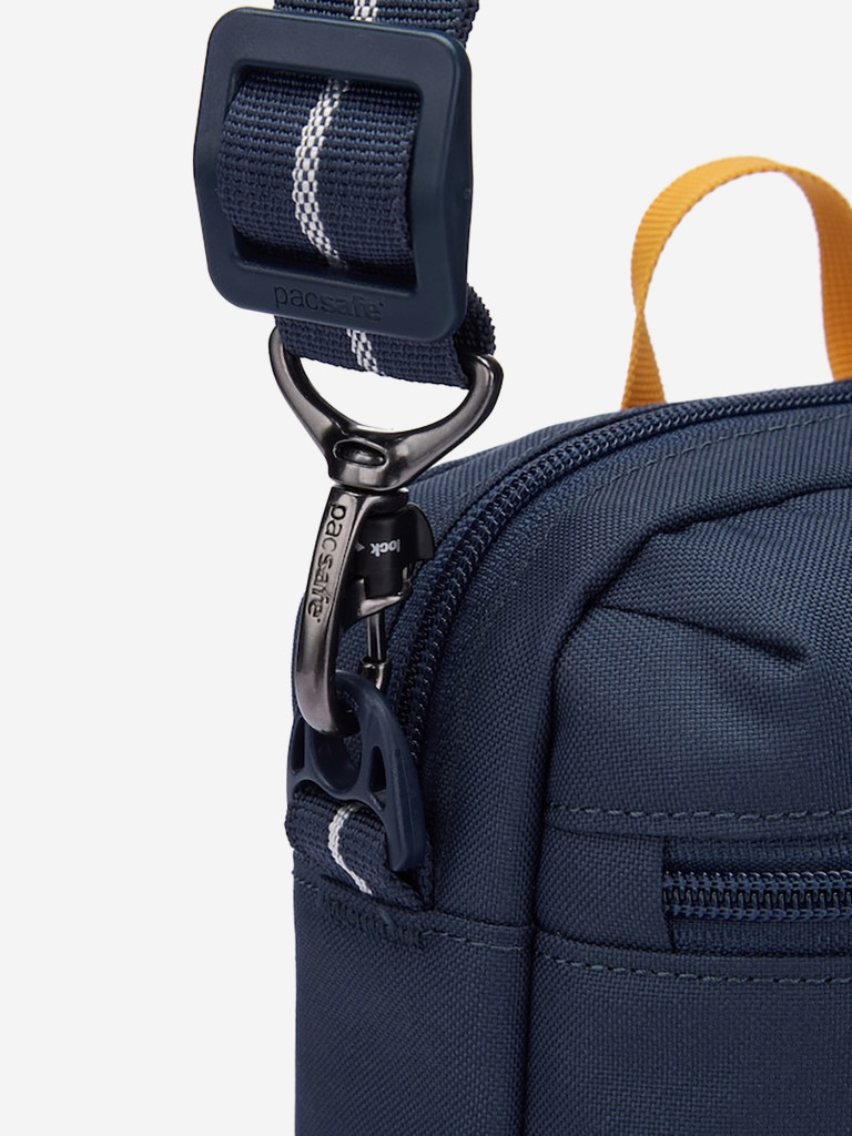 Сумка антивор Pacsafe GO Festival Crossbody, темно-синий, 4,5 л.