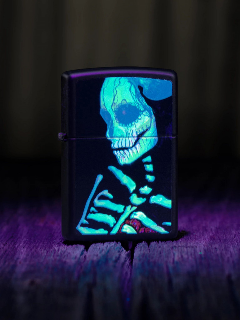 Зажигалка бензиновая ZIPPO 48761 Sugar Skeleton
