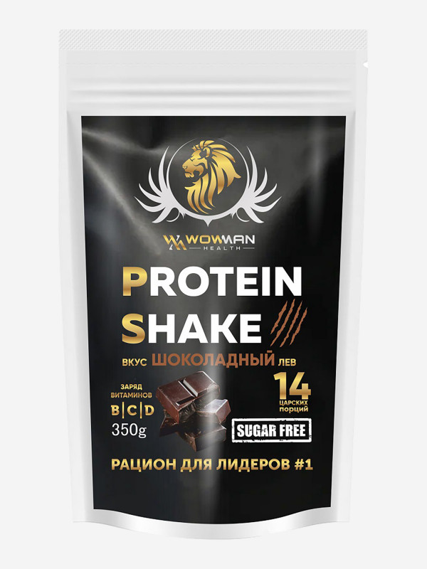 Протеин для похудения (белковый коктейль) Protein Shake со вкусом шоколад WowMan WMNN1004 Черный цвет — купить за 942 руб. со скидкой 53 %, отзывы в интернет-магазине Спортмастер