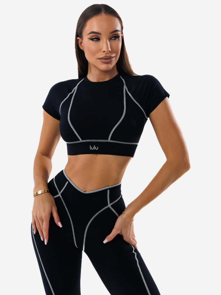 Кроп-топ женский Lululit Chic T-shirt