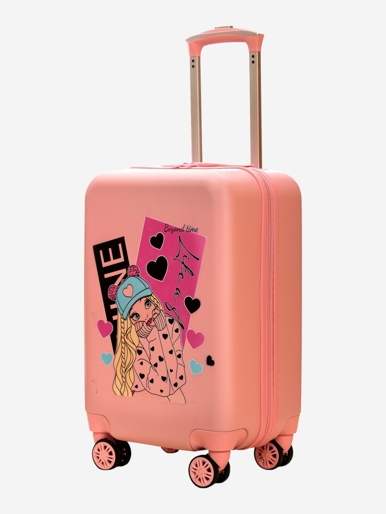 Чемодан детский BEYOND TIME G234 Милашка розовый