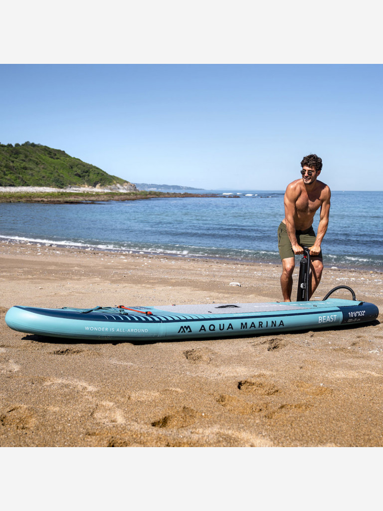 Надувной сапборд Aqua Marina BEAST 10'6" (320×81×15 см), универсальный