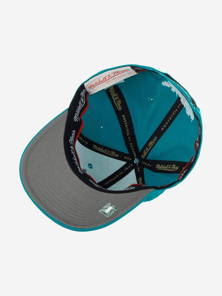 Бейсболка MITCHELL NESS HHSS3257-CHOYYPPPTEAL Charlotte Hornets NBA