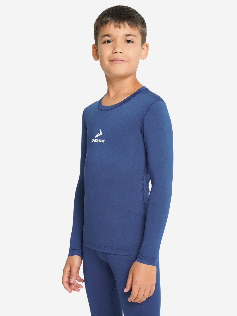 Лонгслив компрессионный для мальчиков Demix Синий 1399₽
