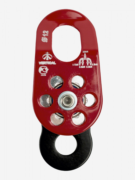 Блок - ролик двойной (дюралевый) с подшипником VERTICAL