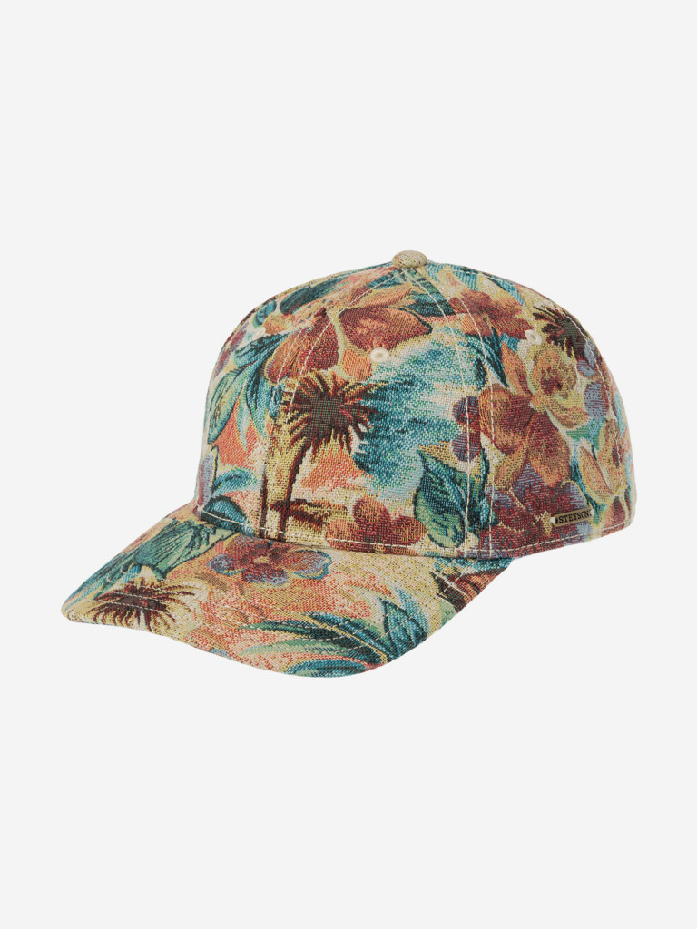 Бейсболка STETSON 7721802 BASEBALL CAP JACQUARD (зеленый)