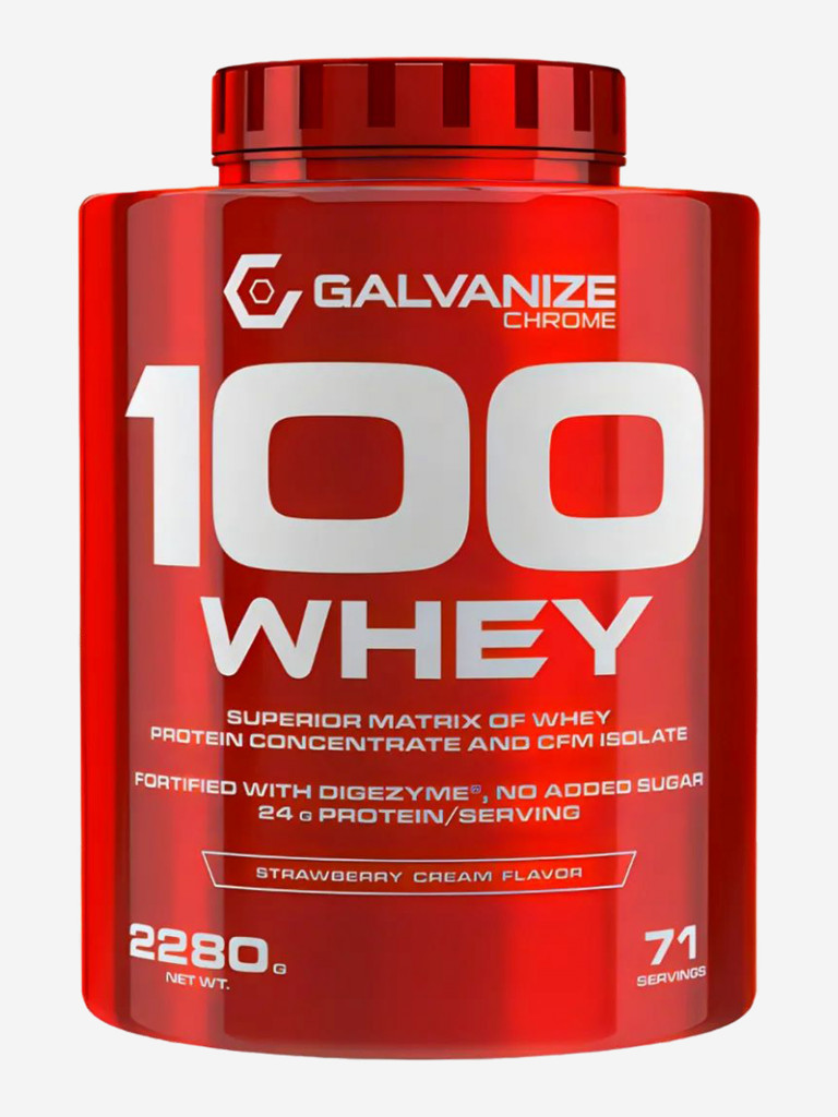 Протеин Galvanize Nutrition Whey C100, 2280 г, шоколад-кокос