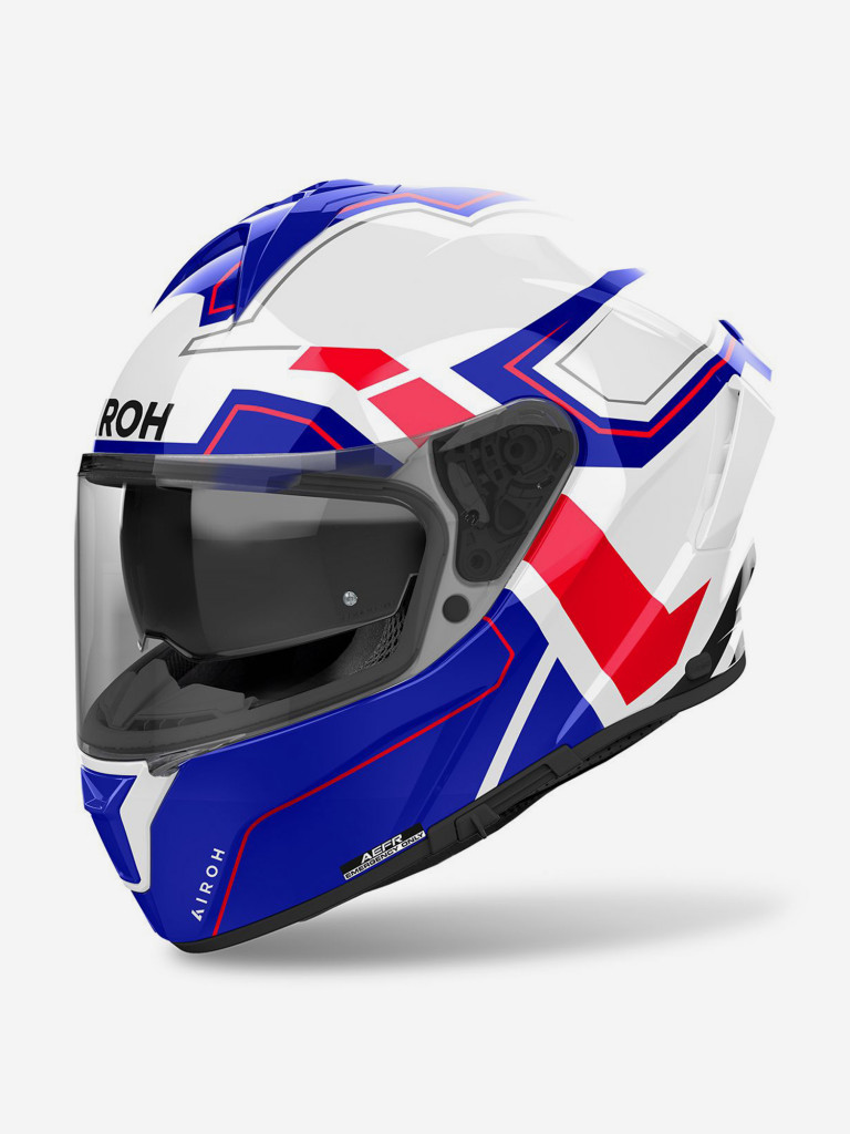 Мотошлем Интеграл Airoh SPARK 2 DART Blue/Red Glossy