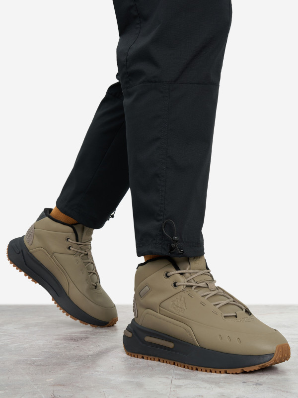 Кроссовки утепленные мужские Kappa Cingoli Mid арт. 130312 серый цвет — купить за 12869 руб. со скидкой 10 %, отзывы в интернет-магазине Спортмастер