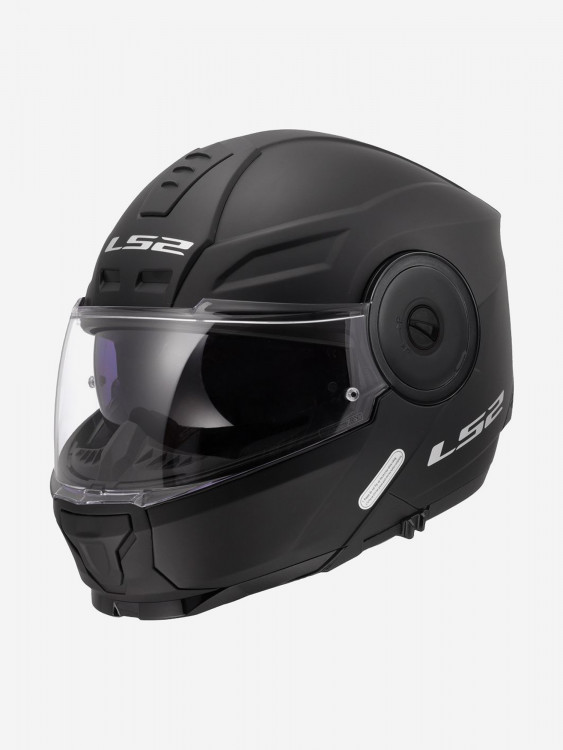 Мотошлем LS2 FF902 SCOPE II Solid (черный матовый, Matt Black)