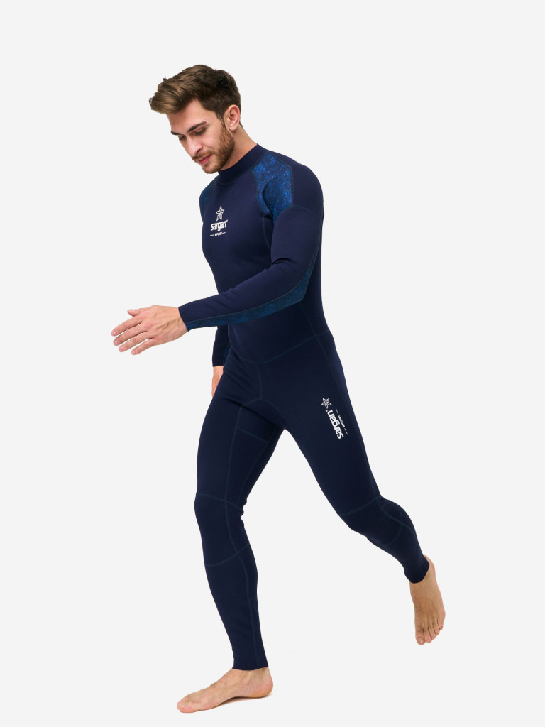 Гидрокостюм неопреновый длинный мужской 2мм SARGAN Sport