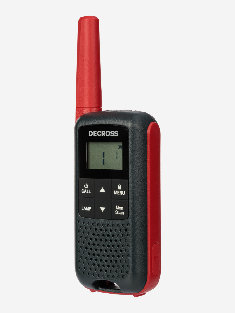 Комплект из двух радиостанций Decross DC63 Red Twin EU с ЗУ