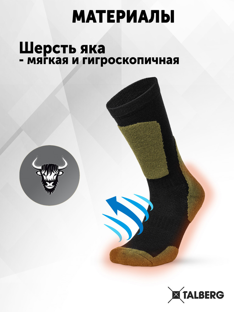 Термоноски Talberg Wild Yak до -25