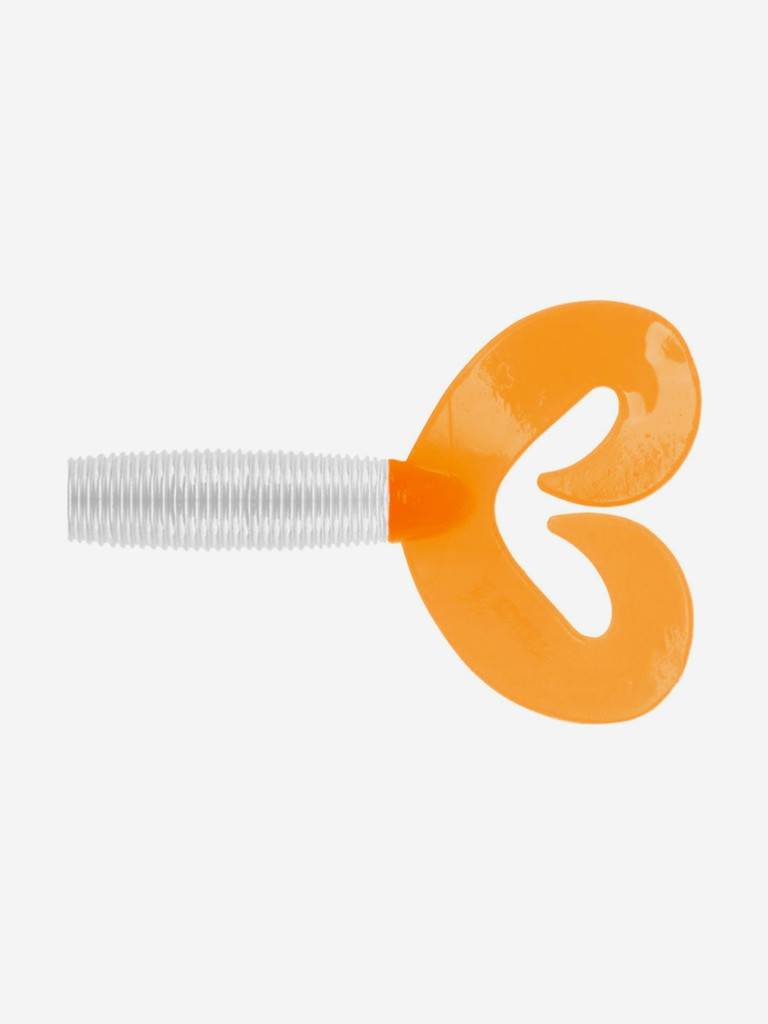 Мягкая приманка Helios Credo Double Tail, 3,54'' / 9 см, Pearl & Orange, 100 шт (HS-28-019-N)