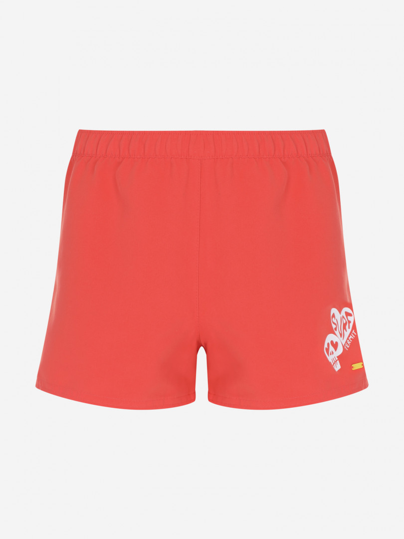 фото Шорты плавательные для девочек termit, красный