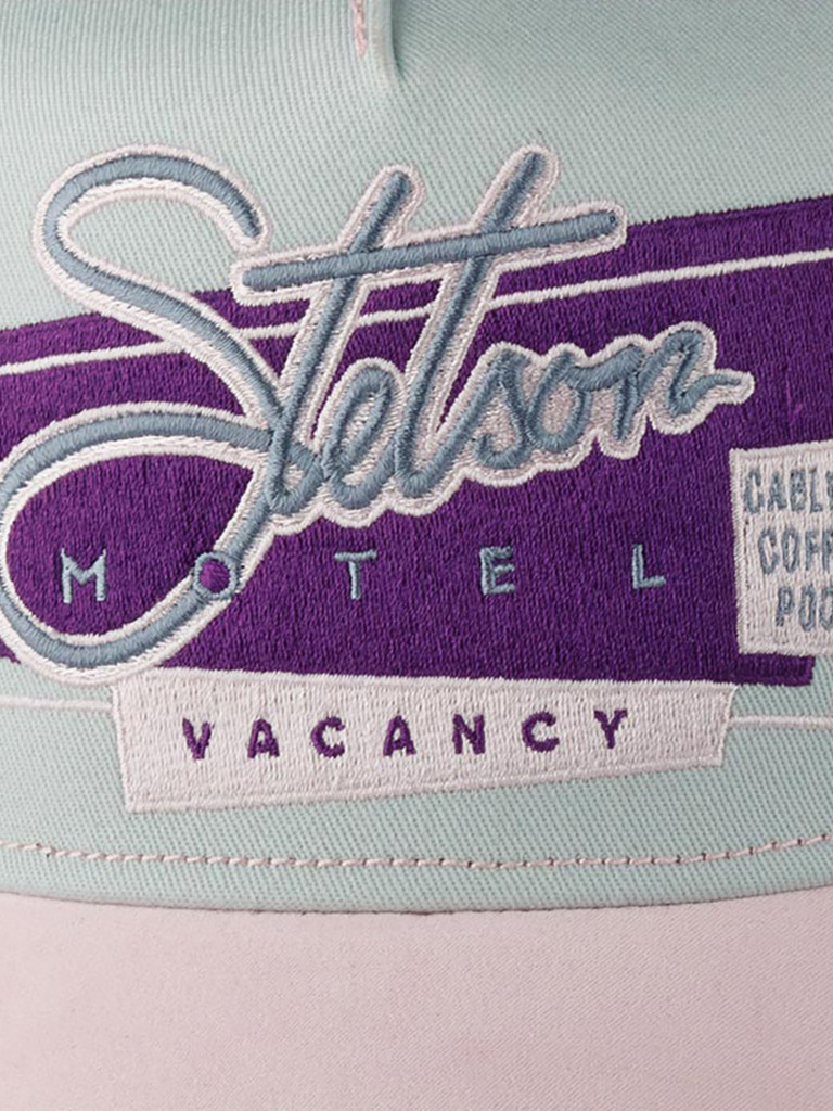 Бейсболка с сеточкой STETSON 7766104 TRUCKER CAP MOTEL (розовый)