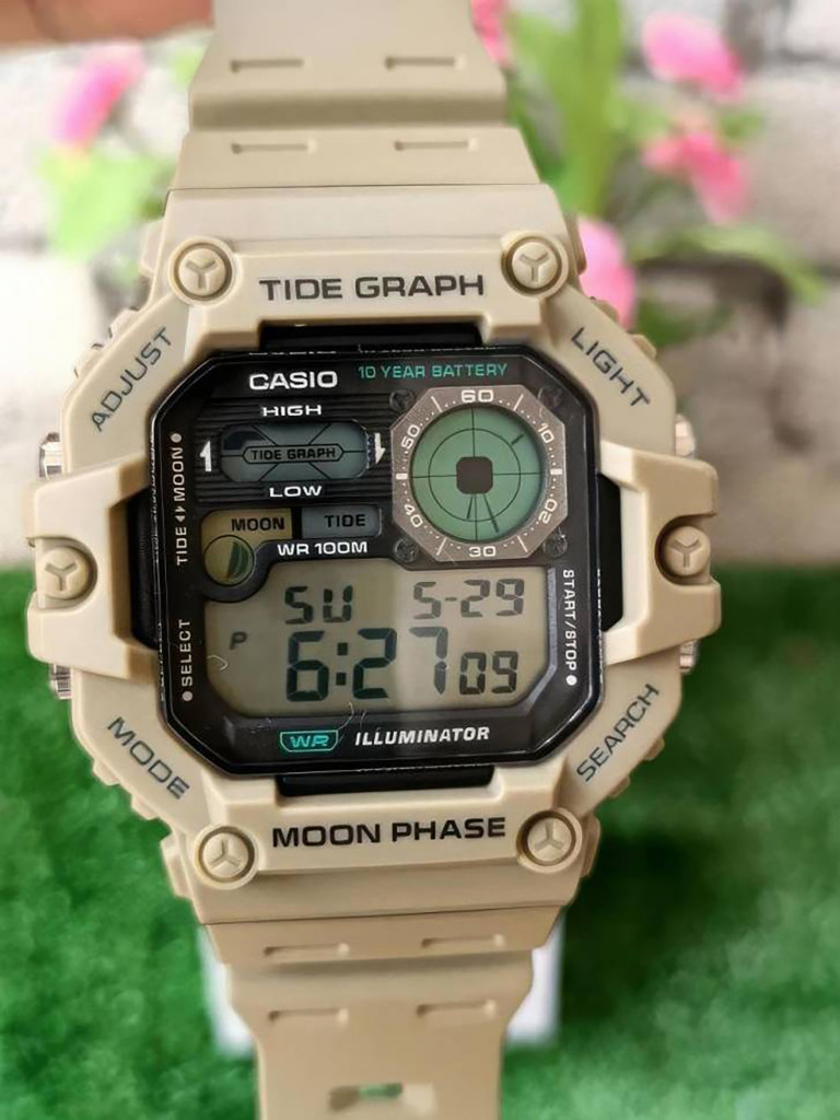 Спортивные часы CASIO ILLUMINATOR WS-1700H-5A
