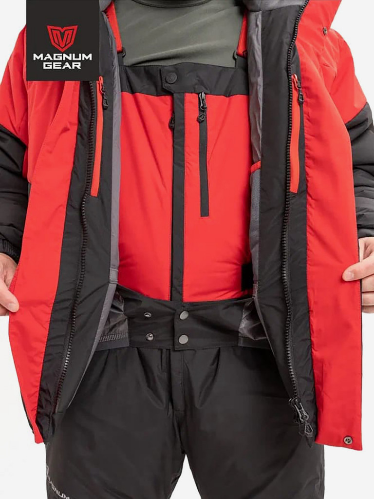 Костюм для рыбалки MAGNUM GEAR GENESIS -35° С красный