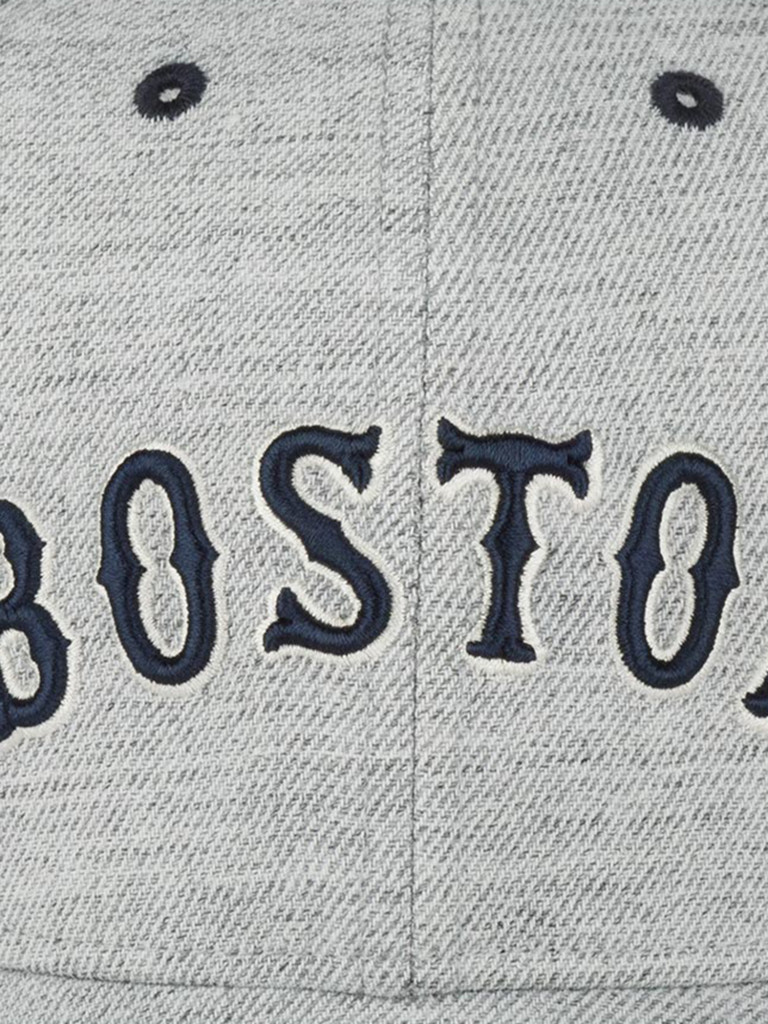Бейсболка 47 BRAND B-STMCS02WHV-CC Boston Red Sox MLB (серый)