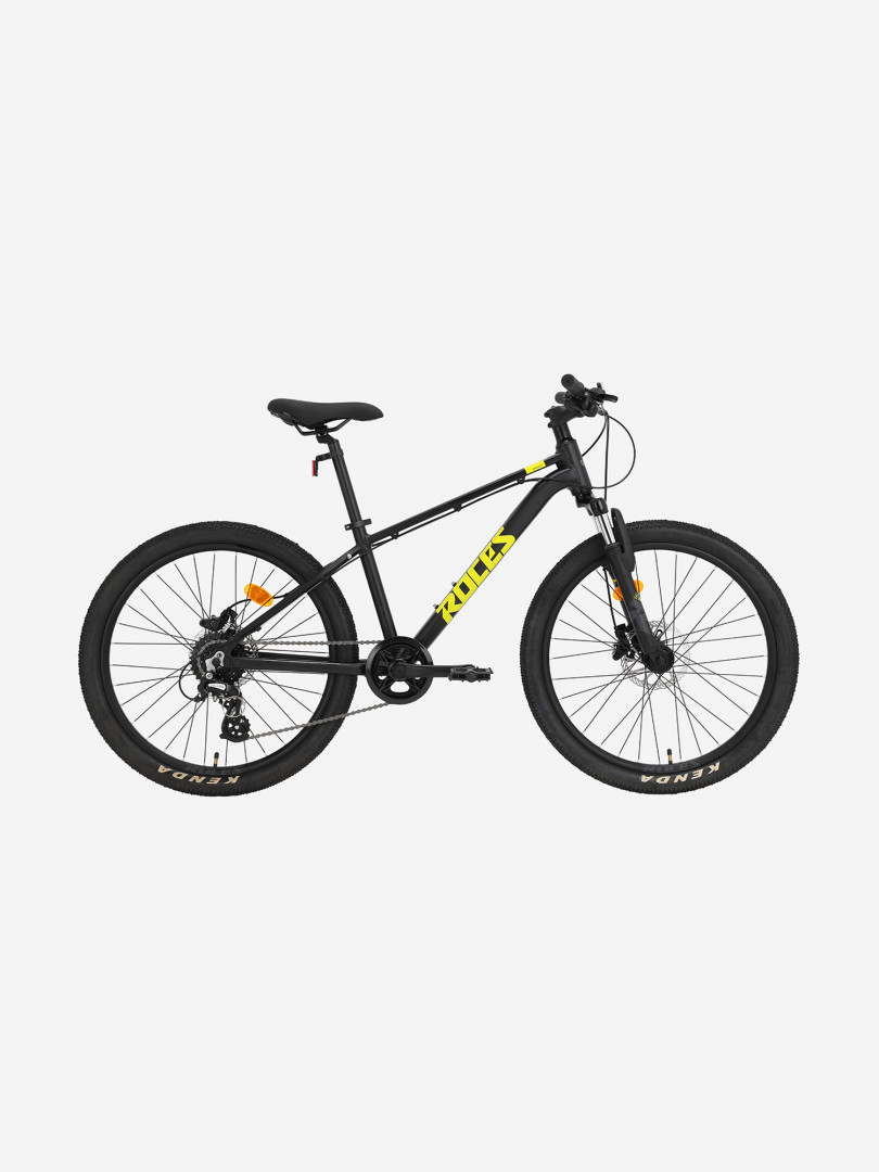 Велосипед для мальчиков Roces Uragano 24 Черный