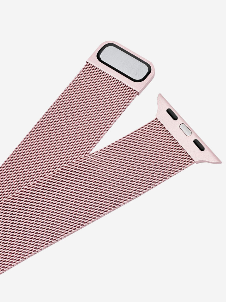 Ремешок для часов Apple Watch 41/40/38 mm Mutural Оригинал, ультралегкий металлический на магните — розовое золото