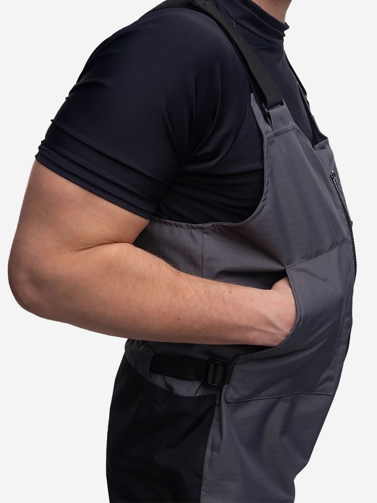 Полукомбинезон из мембраны hikeXp Comfort Pro Grey