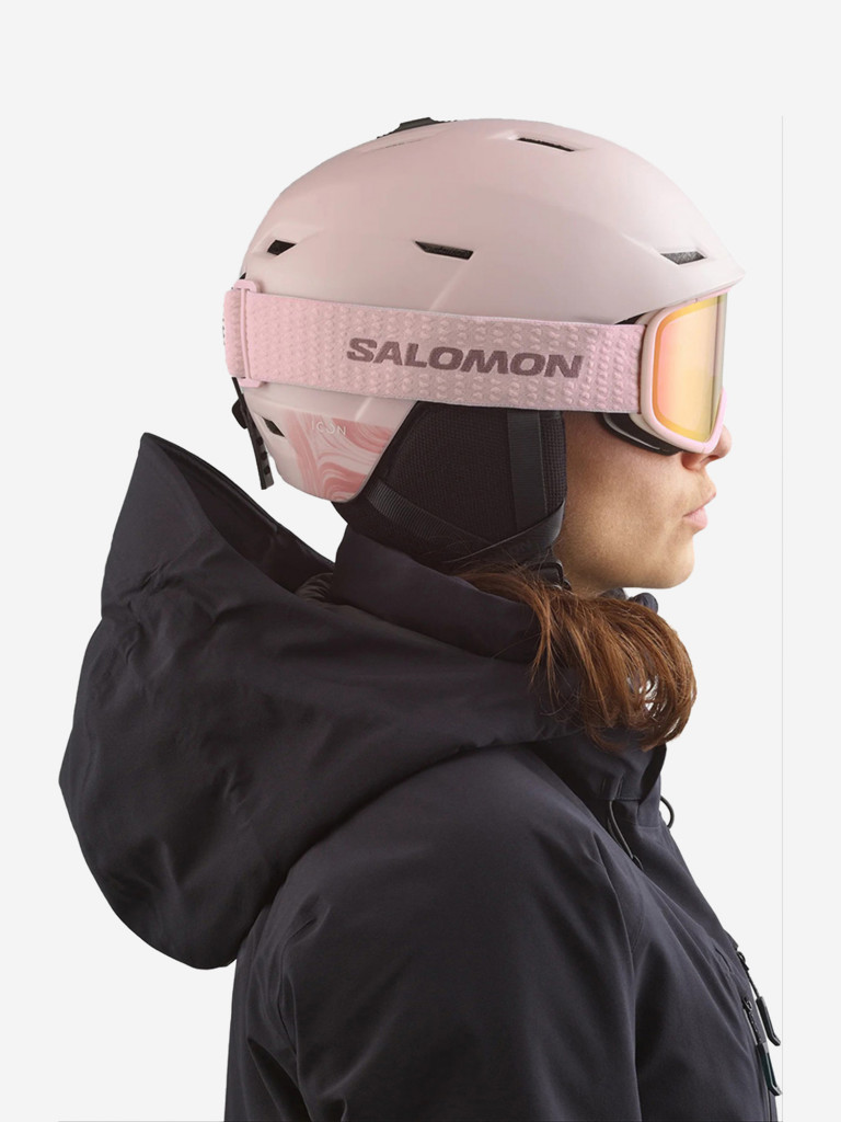 Горнолыжный шлем Salomon Icon LT Heavenly Розовый