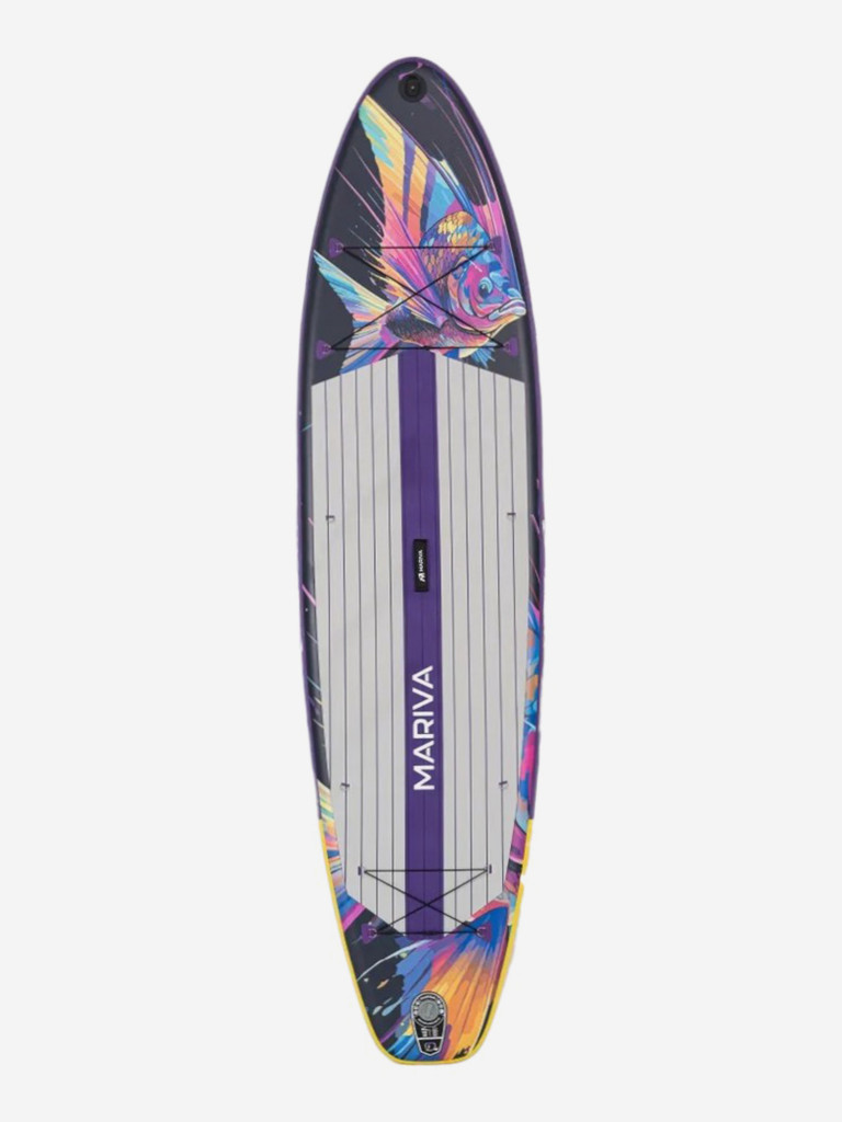 SUP-доска Mariva KALYPSO PRO 11'6", надувная, универсальная, двухслойная, с сиденьем и веслом 2 в 1, 351х89х15 см, до 204 кг