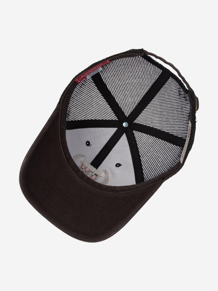 Бейсболка с сеточкой AMERICAN NEEDLE SMU704A-CADILLAC Cadillac Raglan Bones (черный)