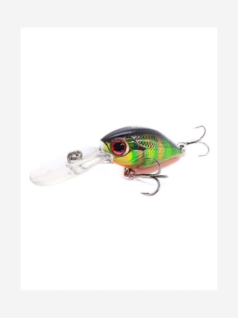 Воблер Mottomo Chubber DR 36F 4g Green Bug