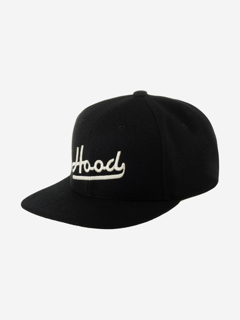 Бейсболка с прямым козырьком HOOD 100-MWL002-HD001-BK Hood III (черный)