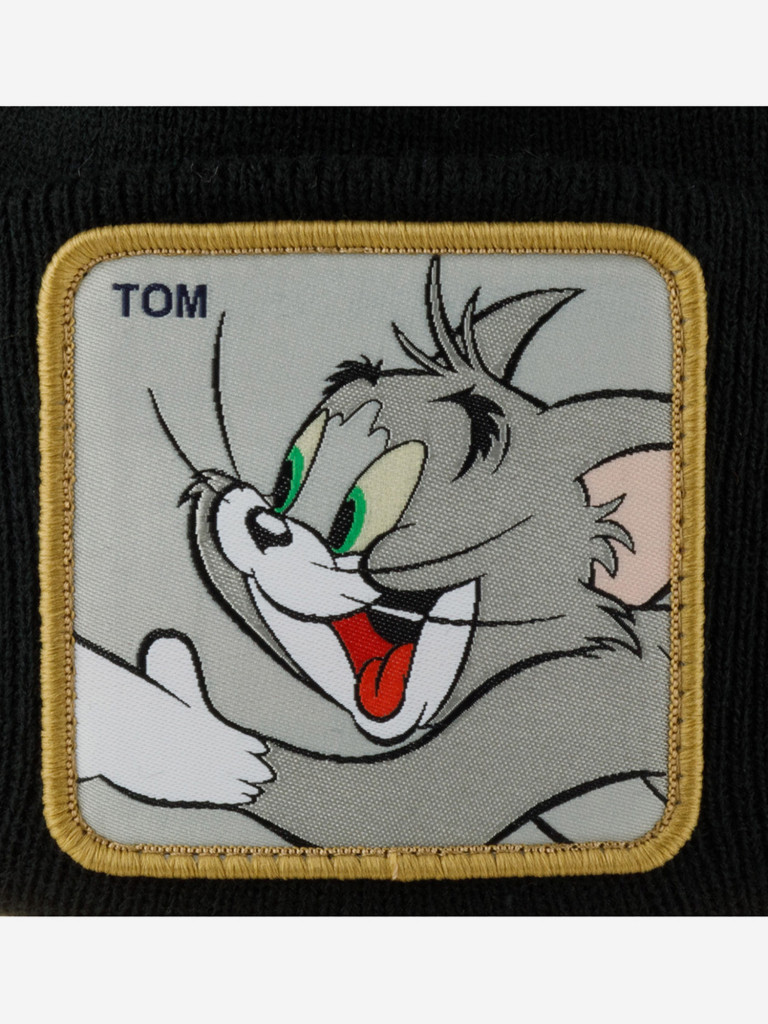Шапка с отворотом CAPSLAB CL/TAJ/1/BON1/TOM1 Tom And Jerry Tom (черный)