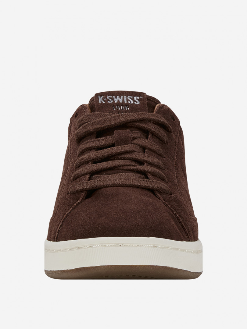 фото Кеды мужские k-swiss lozan klub sde, коричневый