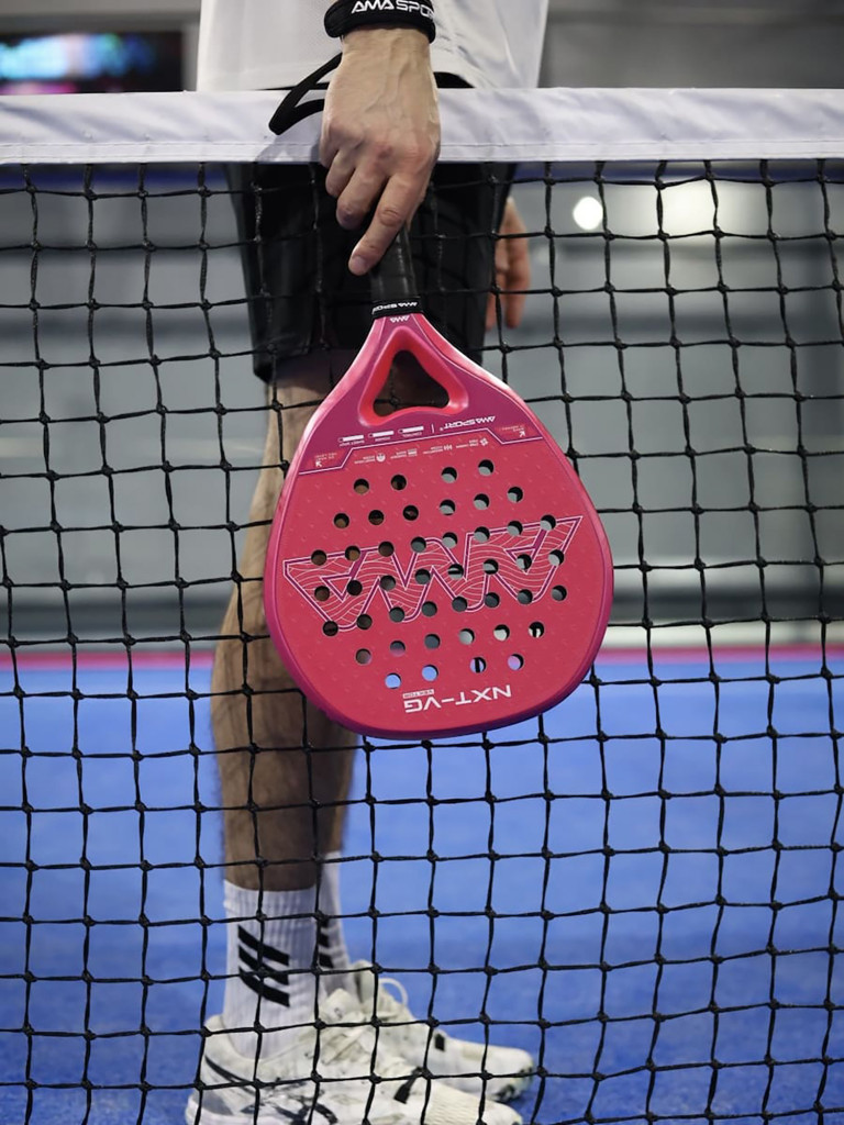 Ракетка для падел-тенниса AMA, форма - бриллиант, баланс - нейтральный