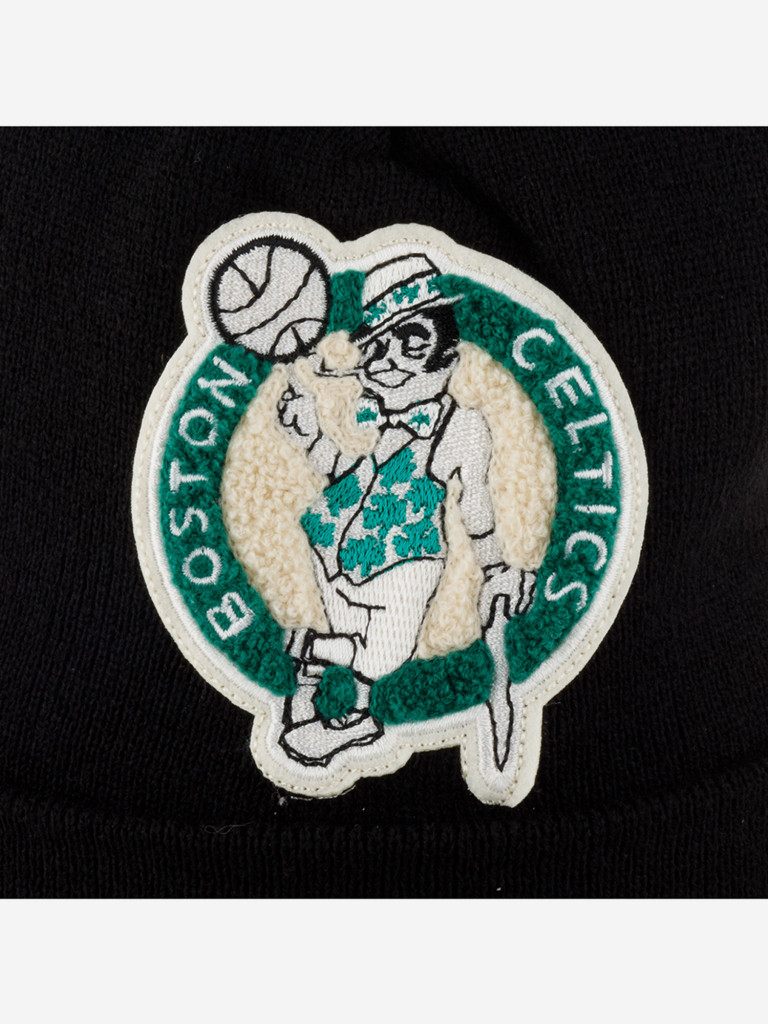 Шапка с отворотом MITCHELL NESS KTCFFH21HW008-BCEBLCK Boston Celtics NBA