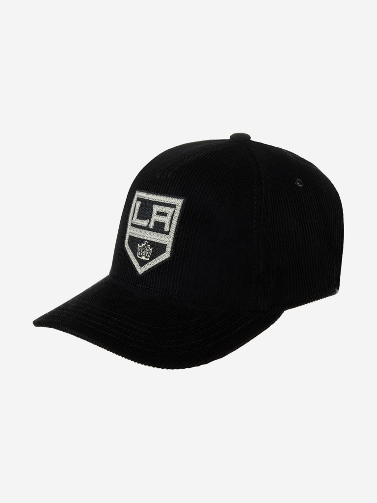 Бейсболка AMERICAN NEEDLE 23022A-LAK Los Angeles Kings Corduroy Valin NHL (черный)
