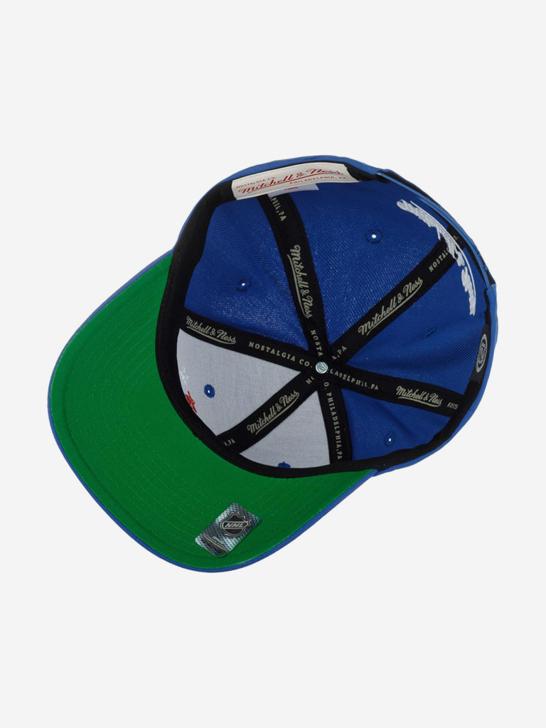 Бейсболка MITCHELL NESS HHSS5370-WCAYYPPPBLUE Washington Capitals NHL