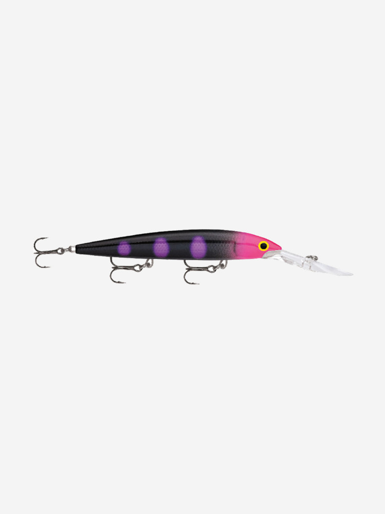 Воблер для рыбалки RAPALA Down Deep Husky Jerk 12, 12см, 15гр, цвет BLKL, нейтральный