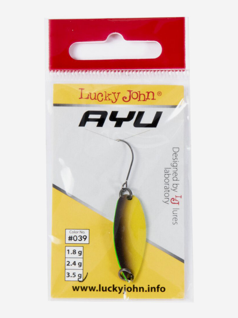 Блесна колеблющаяся Lucky John TR AYU, длина 31мм, вес 3.5г